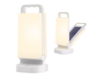 OEM Luce Solare Da Campeggio Ricaricabile, Lanterna Da Campeggio Portatile Con Luminosit&agrave; Regolabile, Power Bank Da 4400 Mah, Luce Da Campeggio A Led Impe