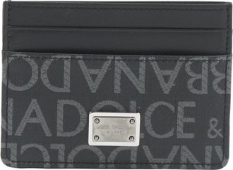 Dolce & Gabbana Wallets & Cardholders, male, Gray, Size: ONE SIZE Wallets & Cardholders