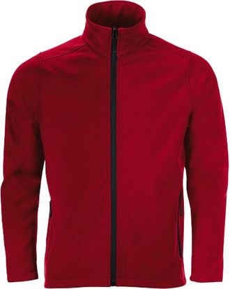 SOLS Heren Race Soft Shell Jas (Peperrood)