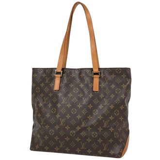 Louis Vuitton Brown Monogram Shoulder Bag Tote Bag (Pre-Owned)