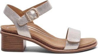 Aetrex Womens Mae A Sandal In Champagne