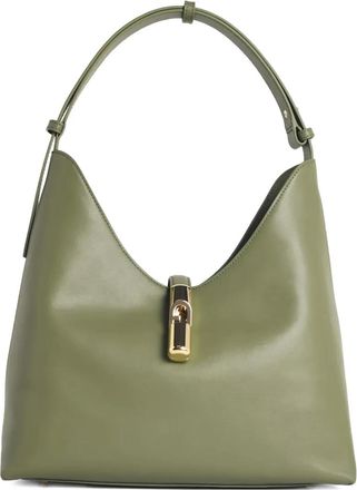 Furla Borsa a spalla Goccia in pelle - Verde