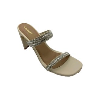 Kaanas Kaanas Celine Double Diamond Band Heel Ice CELINE-ICE Womens