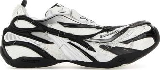 Balenciaga Two Tone Fabric Soleless Sneakers