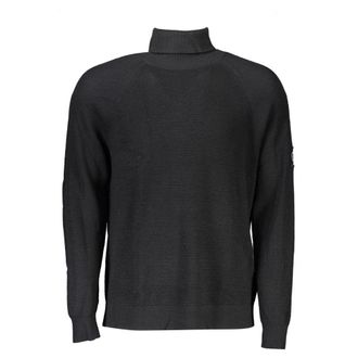 Calvin Klein Zwarte Wol Herensweater
