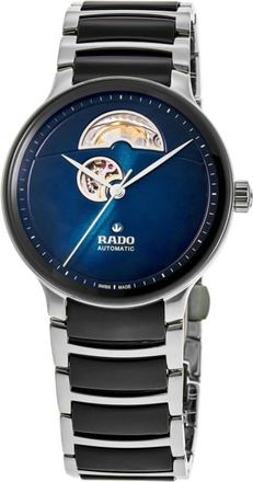Rado Centrix Automatic Open Heart Blue Dial Two-Tone Ceramic & Stainless Steel Unisex Watch R30012202