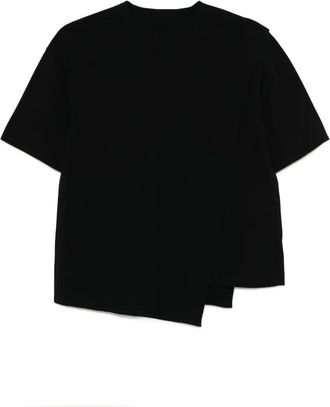 JNBY Top asimmetrico - Nero