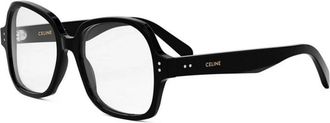 Celine Authentieke Dunne Bril met Topkwaliteit - unisex - Brillen - Zwart - 53 MM - Accessoires