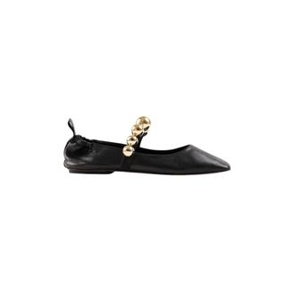 Souliers Martinez Schoenen, Dames, Zwart, 37 EU, Leer, Flamenca Leren Ballerina