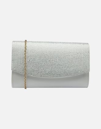 Lotus Womens Trance Clutch Bag - Silver - Size: ONE size
