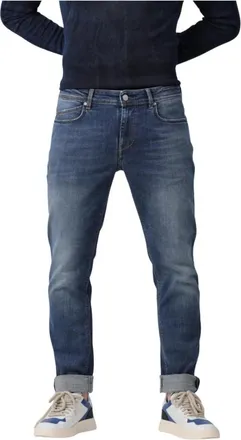 Re-hash Denim 5 Zak Jeans - Heren - Slim Fit Jeans - Blauw - W33 - Denim - Jeans