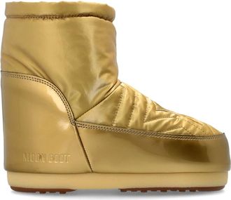 Moon Boot MB Icon Low Nolace Comet Chrome - - Shoes - Donna - Giallo - 36 EU