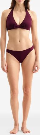 Eres Womens Bow-Embellished Halter-Neck Bikini Top Aw25 W