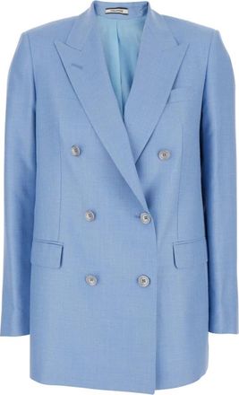 Tagliatore Dames, Jassen, Blauw, Maat: S Wol