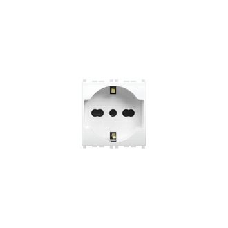 OEM 6 X Mivida Mv6050 Presa Schuko Bipasso 2p+t
