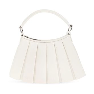 Lacoste Handbags, female, White, Size: ONE SIZE Mini Lenglen Leather Bag