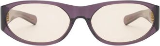 Flatlist Eddie Kyu Zonnebril - unisex - Zonnebrillen - Paars - ONE Size - Accessoires
