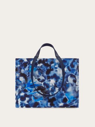 Ferragamo Women Tote bag with logo (L) Blue