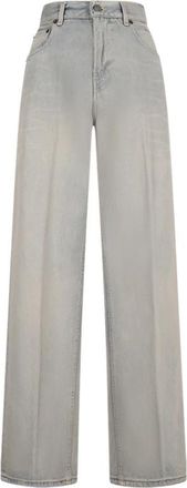 Haikure Bonnie Wide Jeans - Dames - Loose Fit Jeans - Blauw - W29 - Katoen - Jeans