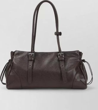 Prada soft calf leather tote bag