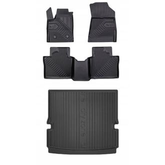 OEM Set 77 Alfombrillas De Goma Y Alfombrilla Renault Espace 6 Desde 2023- 7 Plazas Con