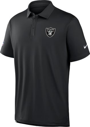 Nike Las Vegas Raiders Tour Nike Mens Dri-FIT NFL Polo in Black | 04PF056Y8D-3N3