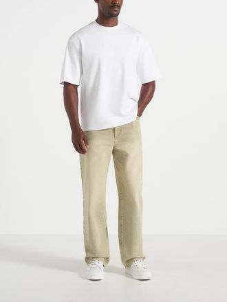 Mani&egrave;re De Voir DN002 Relaxed Fit Denim Jeans in Sage at Nordstrom, Size 36