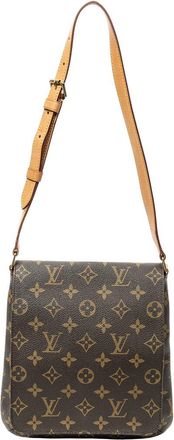 Louis Vuitton Brown Monogram Canvas Musette Salsa (Authentic Pre-Loved)
