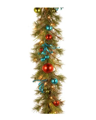 National Tree Company 9 X 14 Decorative Collection Retro Garland