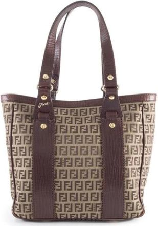 Fendi Pre-owned Tote Bags, female, Multicolor, Size: ONE SIZE Pre-owned Vintage Tote