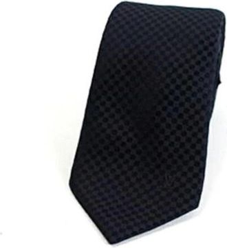 Louis Vuitton Pre-owned Silk home-office - Heren - Vintage Accessoires - Zwart - ONE Size - Vintage