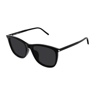 Saint Laurent SL 940K Zonnebril - Dames - Accessoires - Zwart - Maat: 55 MM Nylon