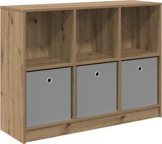 vidaXL Aparador Roble Artisan 102 X 32 X 73,5 Cm Vidaxl