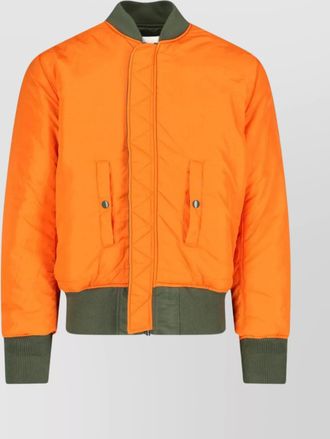 Alpha Industries nylon reversible bomber jacket