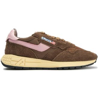 Autry Womens Reelwind Low Trainers - Brown Suede - Size UK 8