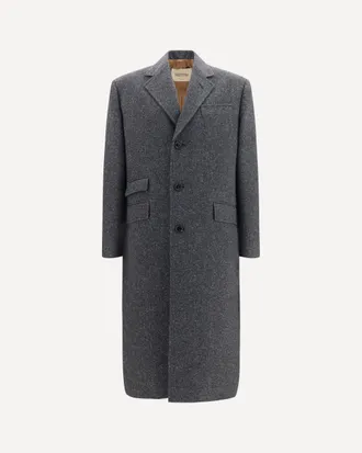 Valentino Long single-breasted Coat Male 52