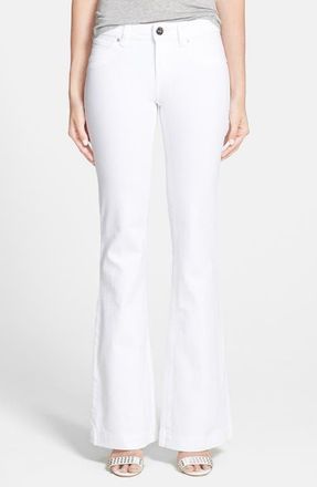 DL1961 Joy Flare Leg Jeans in Milk at Nordstrom, Size 30