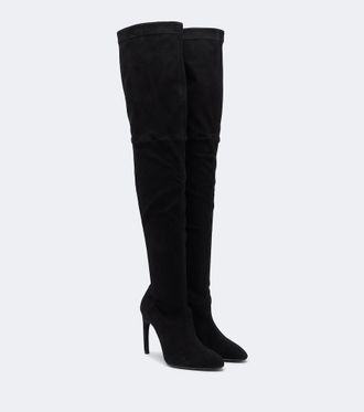 Victoria Beckham Botas mosqueteras Harlow de ante