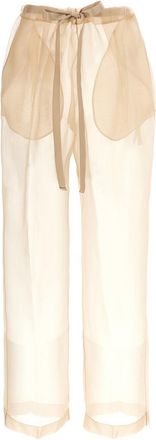 Khaite Beige Trenton pants
