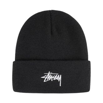 Stüssy Accessoires, unisex, Zwart, ONE Size, Fitted Beanie