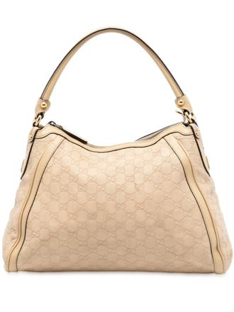 Gucci 2016-2025 Guccissima Scarlett shoulder bag - Brown