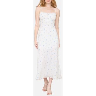 Blu Pepper Nautical Print Empire Waist Sundress in Ivory at Nordstrom Rack, Size Medium