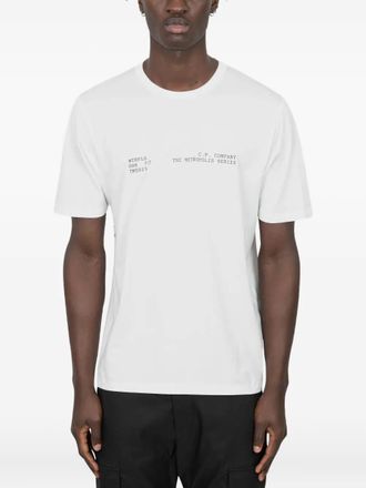 C.P. Company T-shirt girocollo Metropolis - Bianco