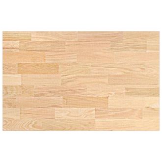 vidaXL Encimera De Cocina Rectangular Madera Maciza Roble Vidaxl