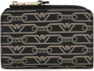 Emporio Armani Zwarte Portemonnees & Kaarthouders door - Dames - Portefeuilles - Zwart - ONE Size - Accessoires