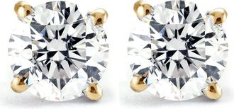 Pompeii3 1/3 Ct TDW Diamond Studs Available in 14k White or Yellow Gold
