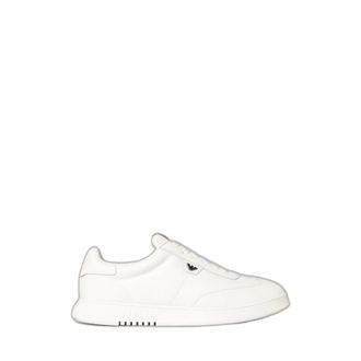 Emporio Armani Zapatillas de Nailon con Detalles de Piel - Shoes - Hombre - Blanco - 43 EU