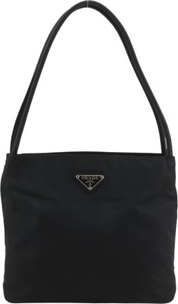 Prada Black Nylon Tote Bag (Pre-Owned)