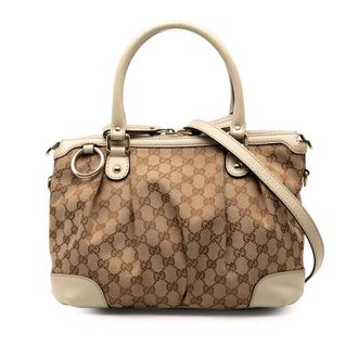 Gucci Pre-owned Gucci GG Canvas Sukey Satchel Ladies 247902 540748