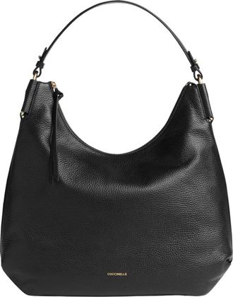 Coccinelle Rebekka Schoudertas - Dames - Schoudertassen - Zwart - ONE Size - Katoen - Tassen